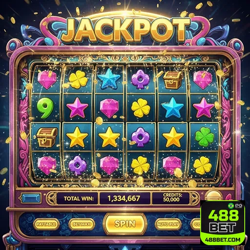 Tela de jogos de slot mobile-friendly no 488bet
