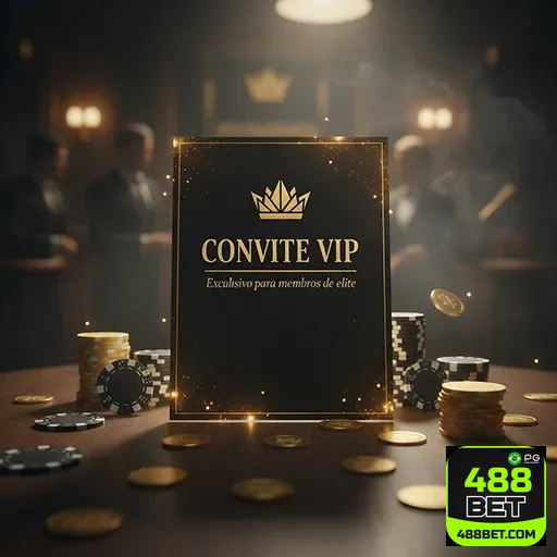 Imagem promocional do 488bet destacando o nível VIP 07, com elementos gráficos relacionados a apostas e casino